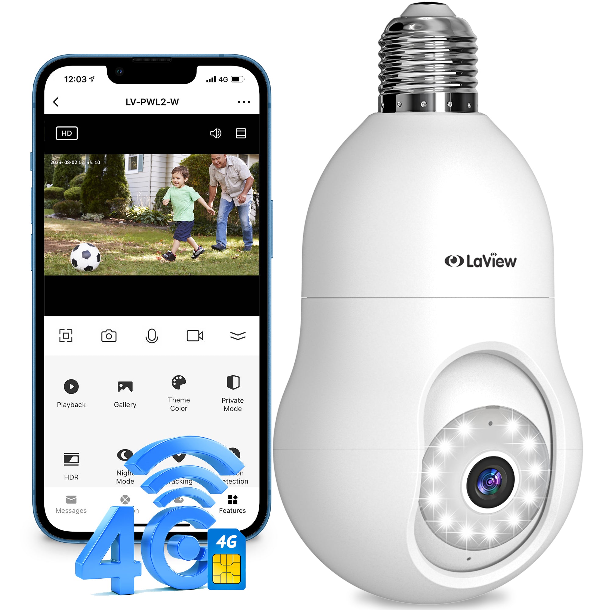 L2 Camera Brochure.pdf L2 Light Bulb Camera (4G) – LaView Store USA