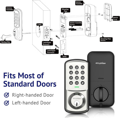 LV01 Keyless Entry Deadbolt Lock