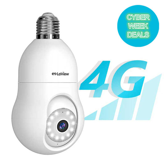 L2 Light Bulb Camera 4G LTE (Cellular Subscription Required)
