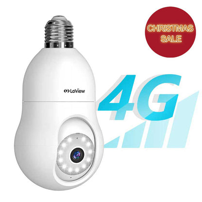 L2 Light Bulb Camera 4G LTE (Cellular Subscription Required)