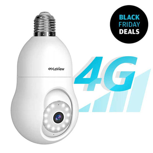 L2 Light Bulb Camera 4G LTE (Cellular Subscription Required)
