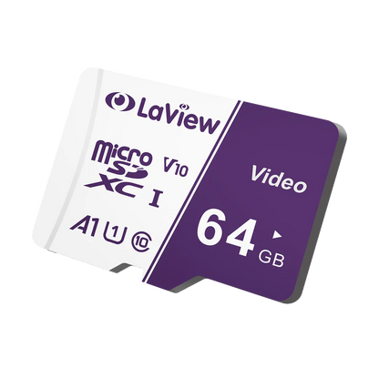 Laview MicroSD Card, Video Grade, Purple Card, 100MB/s – LaView Laview MicroSD Card, Video Grade, Purple Card, 100MB/s – LaView