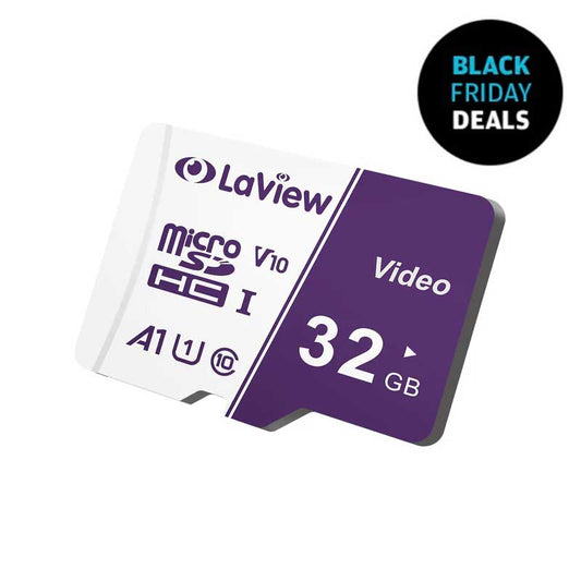 Laview MicroSD Card, Video Grade, Purple Card, 100MB/s