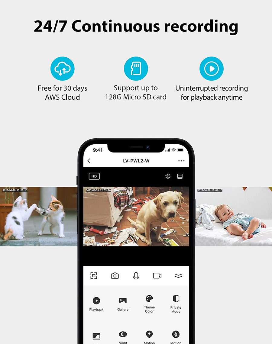 L2 Light Bulb Camera (4MP)