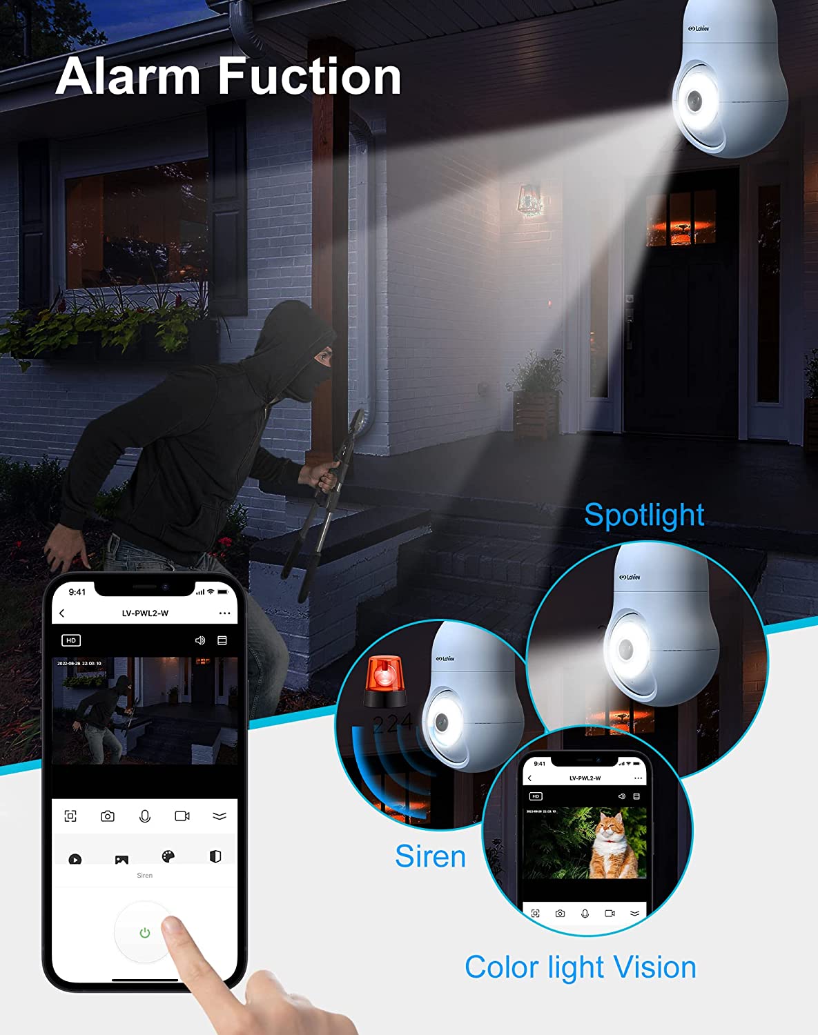 L2 Light Bulb Camera – LaView Store USA