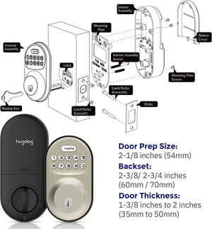 JU02 Electronic Deadbolt Lock