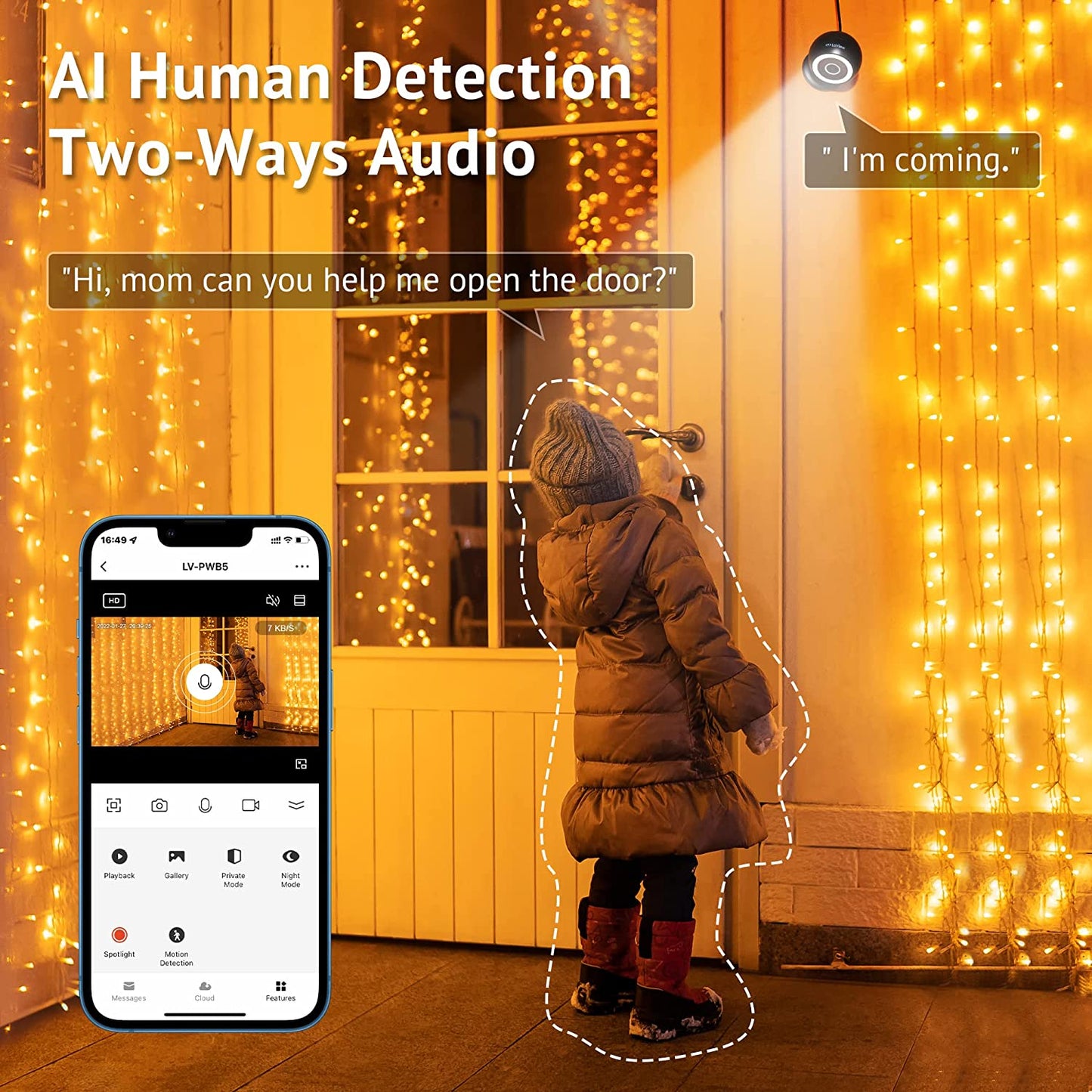 B5 Indoor&outdoor Camera