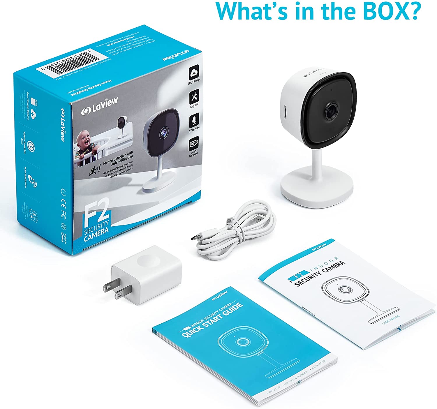 F2 Indoor Camera – LaView Store USA - Main Image