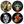 Load image into Gallery viewer, Rock n Roll Disc Set for LaView Star Projector
